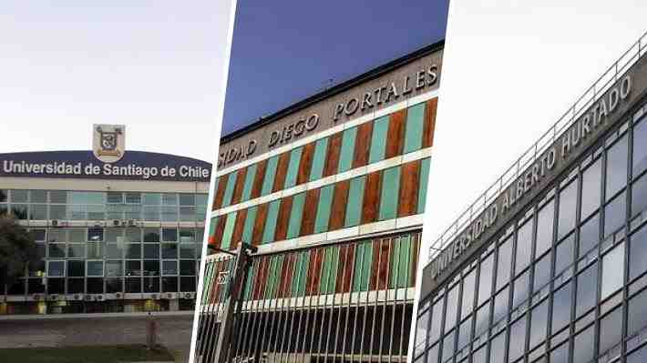 Suspenden actividades en cuatro universidades de Santiago por "motivos de seguridad" tras amenazas de ataque armado