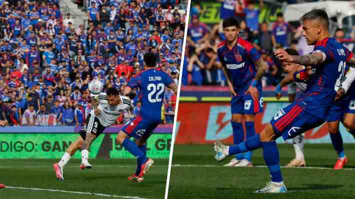 Mira los goles del triunfo de Colo Colo sobre la U en el Superclásico