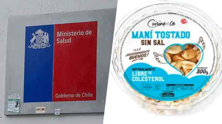 Minsal emite alerta alimentaria por producto de maní tostado sin sal contaminado con hongos