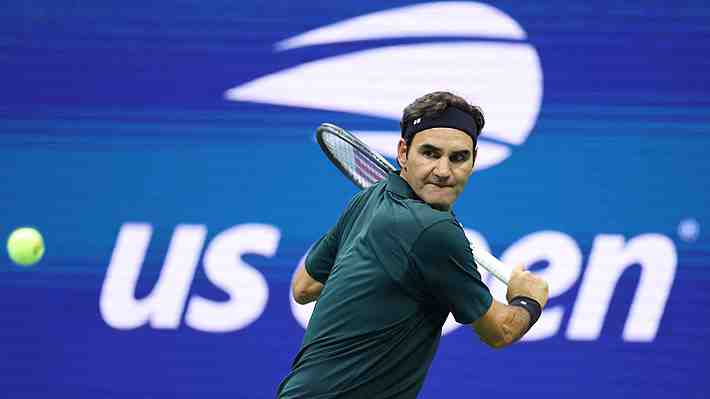 Roger Federer regresó al US Open y venció a Andy Roddick en una exhibición