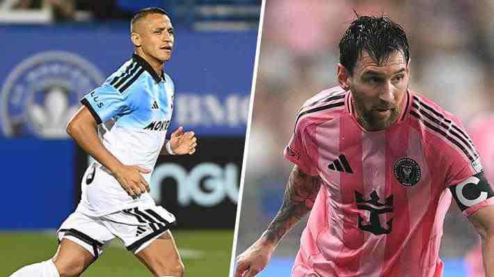 A qué hora juega el Montreal de Alexis Sánchez contra el Inter Miami de Lionel Messi este sábado y quién transmite