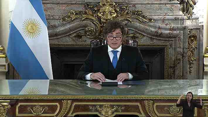 Milei realiza cadena nacional por la causa Malvinas y anuncia la creación de una base naval en Tierra del Fuego