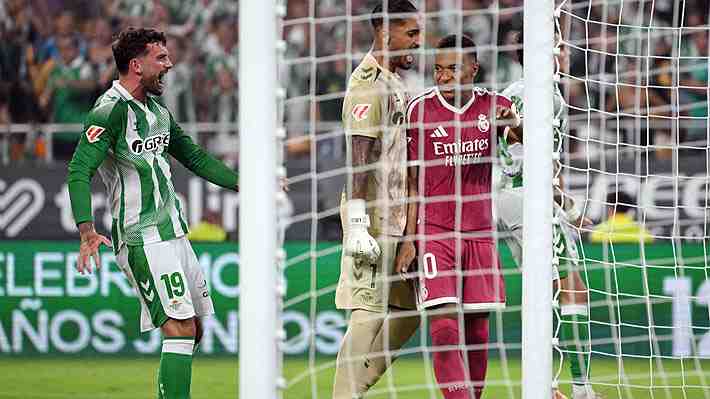 Video: Mbappé falló un penal y el portero del Betis se lo celebró en la cara