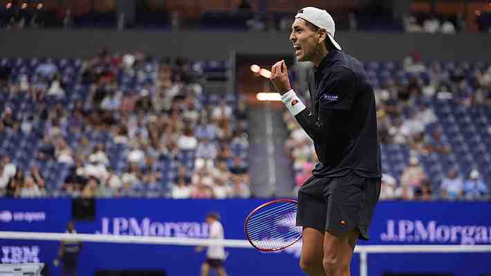 Alejandro Tabilo no pudo con Alexander Zverev, dos del mundo, y quedó eliminado en tercera ronda del US Open