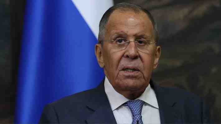 Canciller Lavrov acusa a Alemania de iniciar una "guerra de verdad" contra Rusia