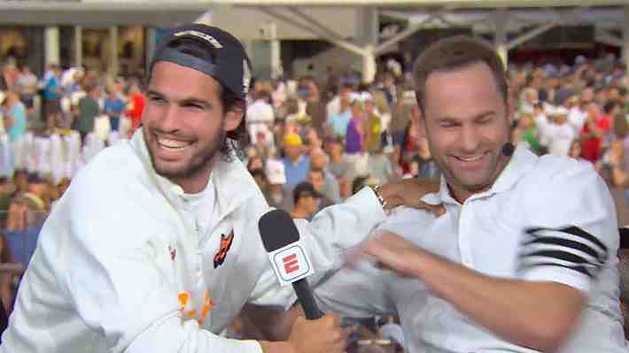 La insólita confusión de Carlos Alcaraz tras pasar a cuartos del US Open que generó risas en una entrevista