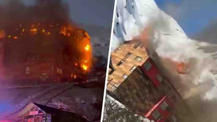 Reportan incendio en el hotel Alto Nevados de la comuna de Pinto: Huéspedes fueron evacuados