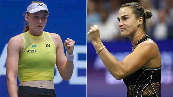 A qué hora es la final del US Open entre Aryna Sabalenka  y Elena Rybakina y el pronóstico de la IA