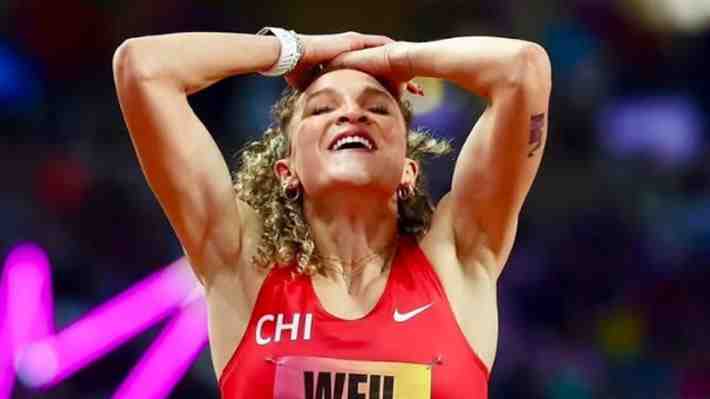 Martina Weil logró un histórico quinto lugar mundial en el World Athletics Ultimate Championship de Budapest