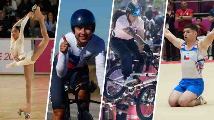 El ciclismo y la gimnasia le dan nuevas medallas a Chile en los Odesur