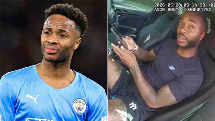 El escándalo que envuelve a Raheem Sterling: Se declaró culpable de conducir drogado y revelan video de su detención... Mira las imágenes