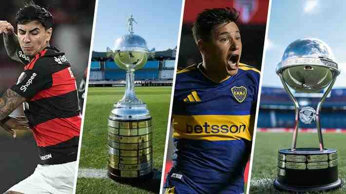 El Flamengo de Erick Pulgar va por el bicampeonato: Cómo quedaron los cruces de semis de la Copa Libertadores y de la Sudamericana