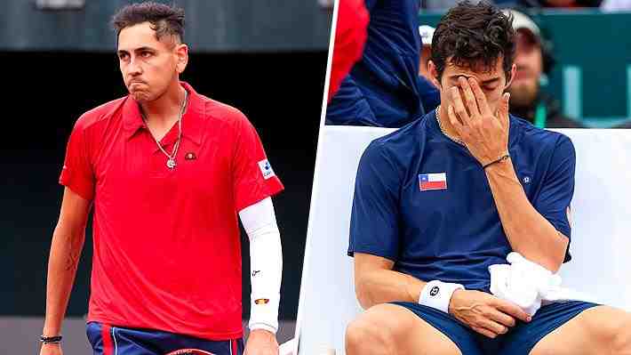 "Duele muchísimo", "llevo meses con problemas": El lamento de Tabilo y el fuerte descargo de Garin tras sus derrotas ante España en la Copa Davis