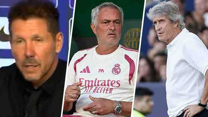 "No vale todo": Simeone usa a Pellegrini de ejemplo y sorprende para responder a Mourinho tras incendiarias frases del portugués