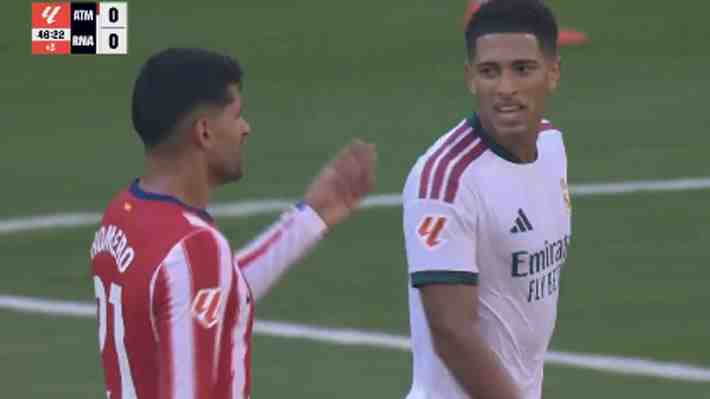 Destapan lo que se dijeron Jude Bellingham y el argentino Romero en el Atlético-Real Madrid