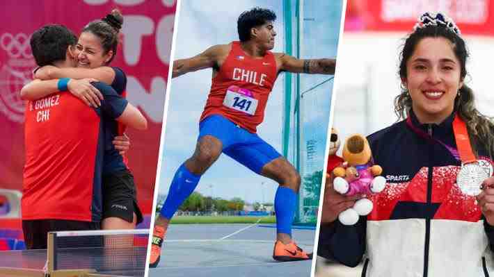 El tenis de mesa aportó un nuevo oro para Chile... Así va el medallero de los Juegos Odesur