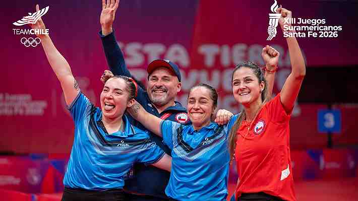 El tenis de mesa femenino le dio un nuevo oro a Chile y el balonmano masculino obtuvo la plata: Así quedó el medallero de los Odesur