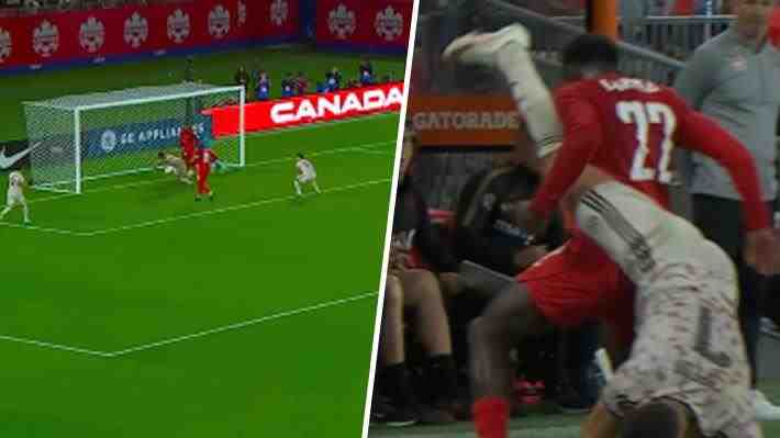 Mira el gol con que Chile perdió ante Canadá y las expulsiones de Cepeda y Suazo