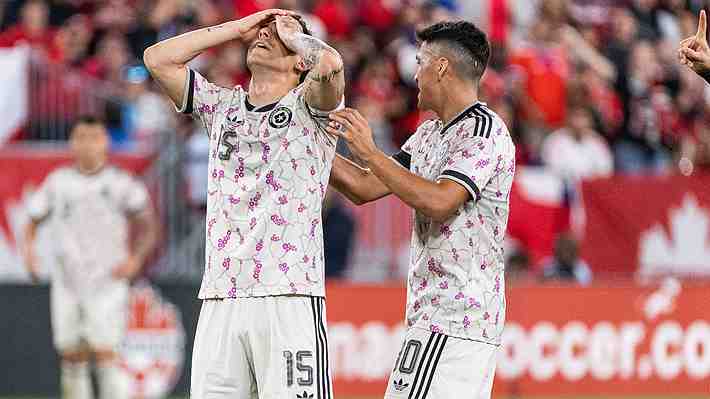 En duelo condicionado por las expulsiones: Chile cae ante Canadá en su primer amistoso de la gira por Norteamérica