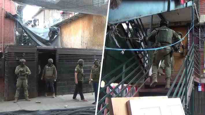 Carabineros allana domicilios en Lo Espejo y La Cisterna por homicidio del cabo Aguilera