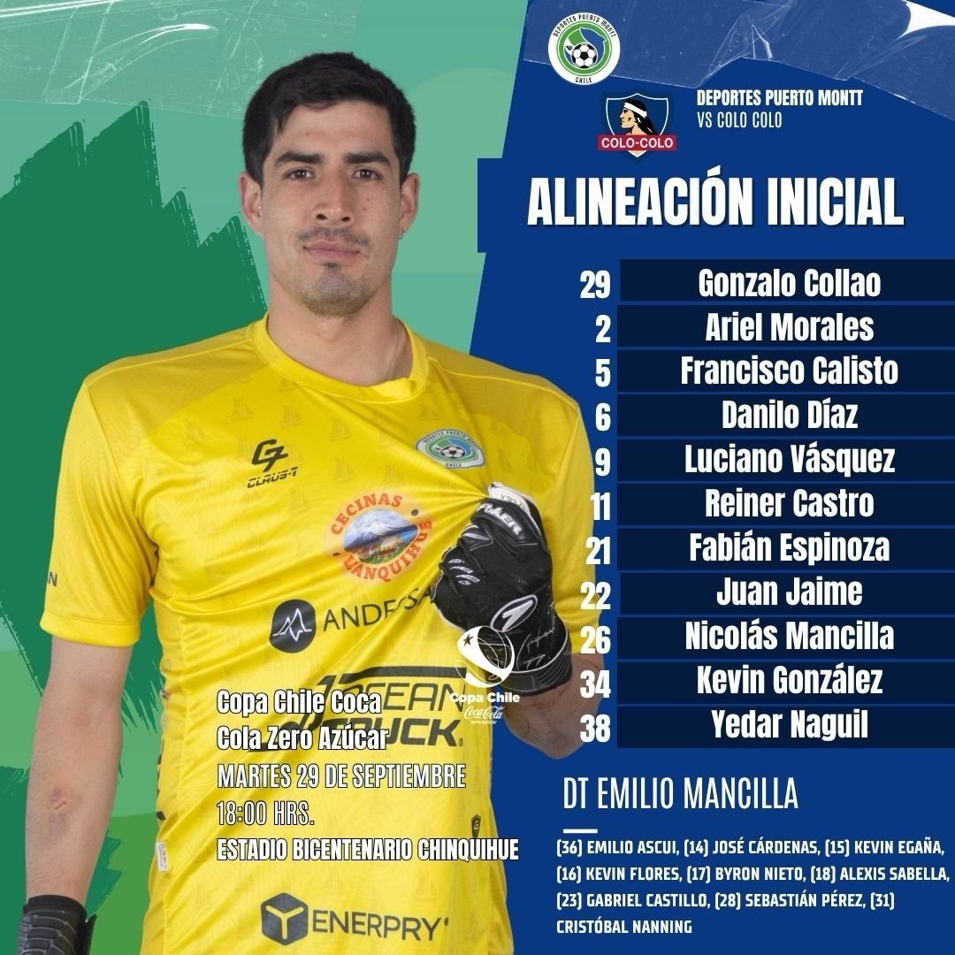 Colo Colo encontró en los descuentos el premio que merecía ante Puerto Montt (Video del 1-0 en el Chinquihue) 5 image