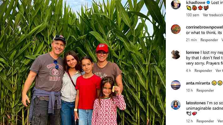 Medio revela la causa de muerte de Fiona, la hija de 13 años del actor Chad Lowe: Accedió al informe médico forense