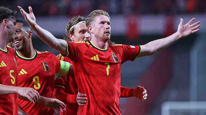 Revisa el sensacional doblete de Kevin De Bruyne para Bélgica ante Turquía por la Nations League
