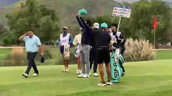 Mira el momento en que Joaquín Niemann se consagró campeón por primera vez del Abierto de Chile y la celebración con su familia