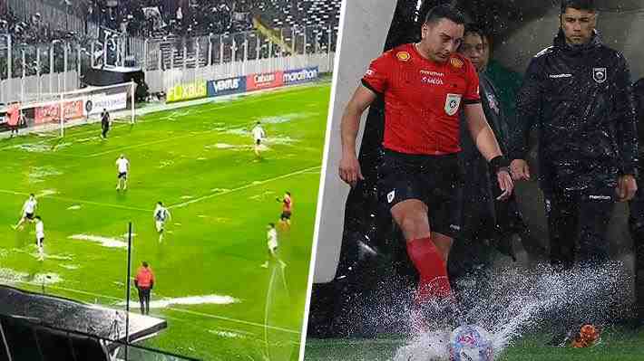 Colo Colo le estaba ganando a Puerto Montt por cuartos de la Copa Chile, pero el partido se suspendió por el mal estado de la cancha del Monumental