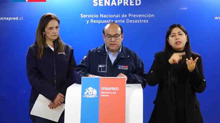 Autoridades atribuyen aluvión a caída de 15 mm en "período extremadamente breve" y detallan pronóstico para las próximas horas