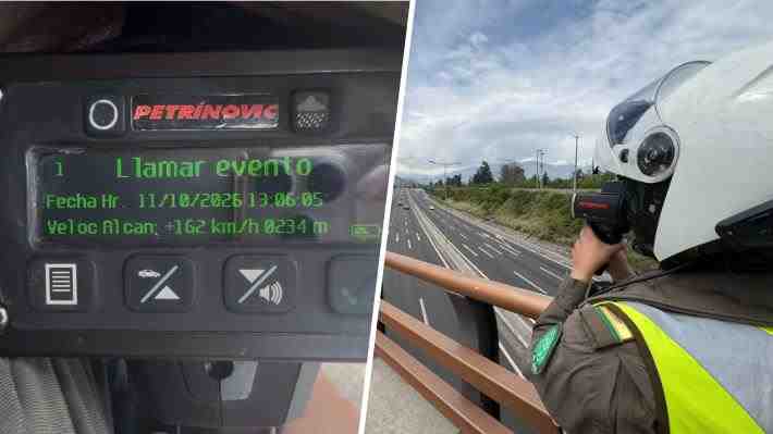 Nuevo operativo por conducción temeraria deja 10 detenidos: Uno circulaba a más de 180 km/h