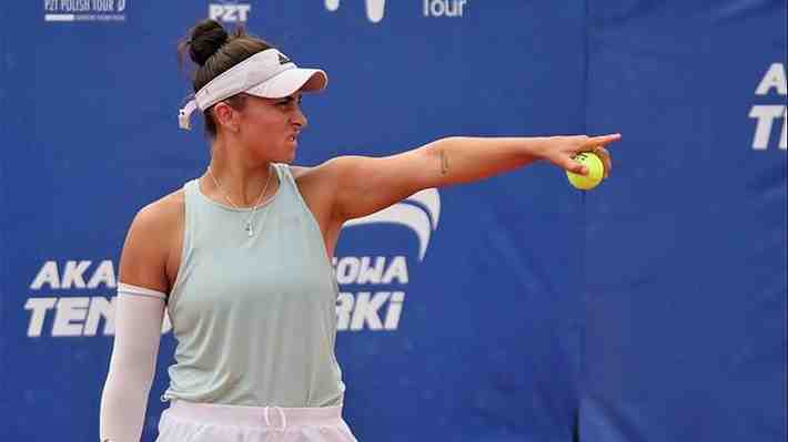 El regreso a las canchas de la ex nº 1 del tenis chileno tras sanción de 4 años por acusación de amaño de partido