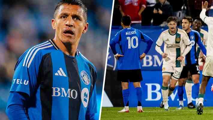 "Inaceptable", "¡Qué vergüenza!": Furiosos dichos del DT del Montreal, hinchas indignados y un lapidario registro de Alexis Sánchez