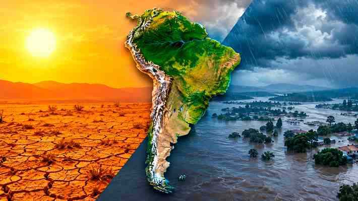 De sequías extremas a repentinas inundaciones: Cómo El Niño golpea Sudamérica país por país