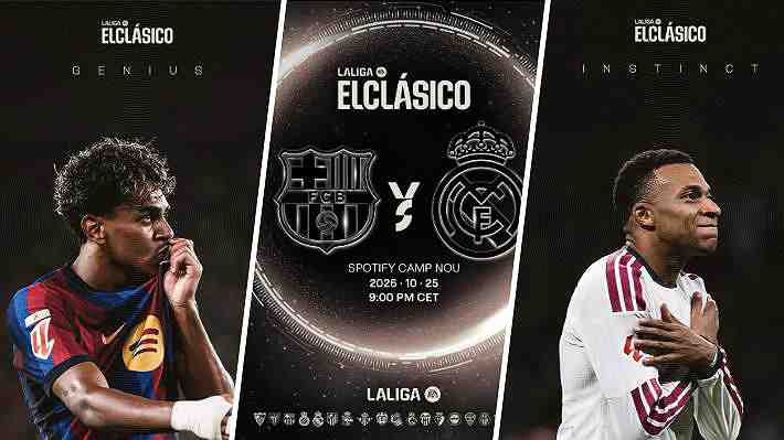 Barcelona vs Real Madrid este domingo: Cómo llegan, horario del Derbi y qué resultado le serviría al Betis de Pellegrini