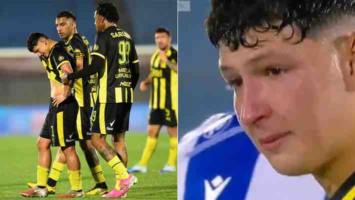 Insólita secuencia en el fútbol uruguayo: Jugador argentino sorprende con cuestionado gesto de fair play, pero termina llorando y se viraliza