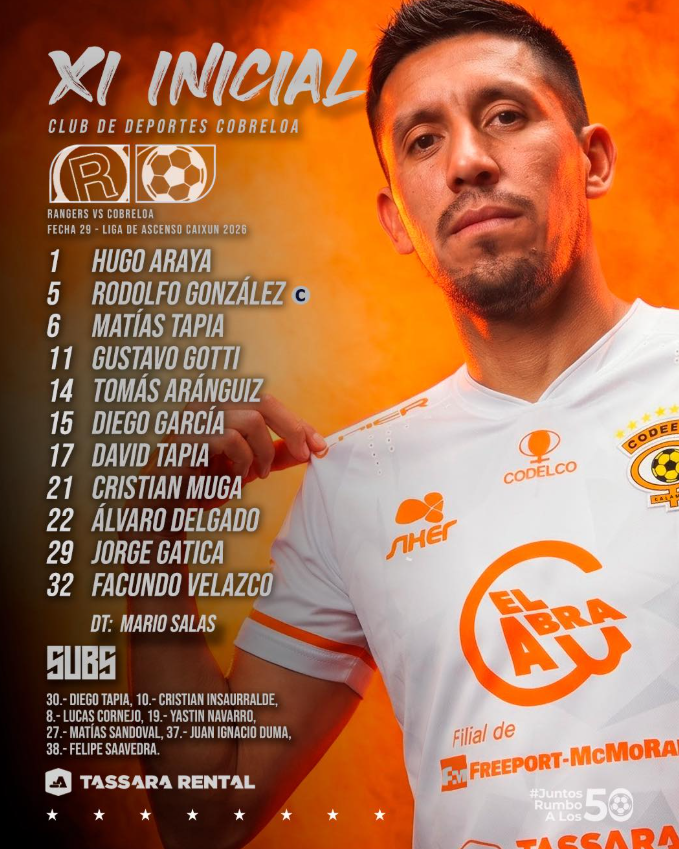 Cobreloa quedó de nuevo en la cima y Rangers se hunde en el fondo (Video del 0-1 en Talca) 8 image