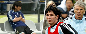 Mundialista argentino en Alemania 2006 reveló por qué Messi no jugó el duelo de la eliminación albiceleste