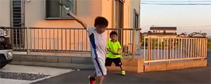 Mira el video que se viralizó y fue publicado por la ATP en que dos niños son comparados con Federer y Djokovic por sus grandes habilidades