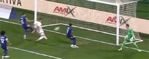 Video: El insólito gol que se perdió delantero argentino del Elche ante Real Madrid en la Copa del Rey