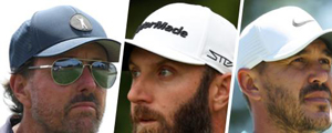 Varios ganadores de majors y ex n°1... Las figuras que la liga saudí de golf le ha arrebatado al PGA