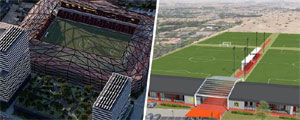 Cómo sería el renovado estadio de Unión Española y su moderno complejo deportivo