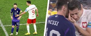 Falta, claro ninguneo y charla final: Repasa el encontrón de Messi y Lewandowski en triunfo de Argentina en el Mundial de Qatar