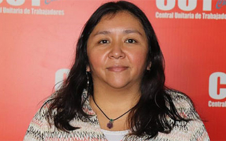 Karen Palma, la paramédico y trabajadora social del PC que dirige la Fenats en su arremetida contra el Minsal