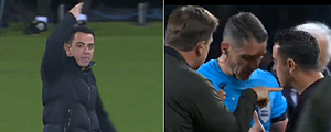 &#34;Un desastre, no podemos callar&#34;: Xavi explota contra el arbitraje tras el Barcelona-PSG y tiene su momento de furia al estilo Beccacece 