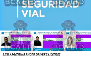 Hackers roban base de datos de licencias de conducir en Argentina: Exhibieron las de Milei y Bullrich como prueba