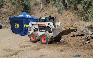 Caso descuartizado de Valparaíso: Restos estaban enterrados 40 cm y disponen dron para ampliar búsqueda