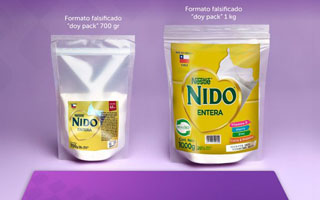 Emiten alerta por falsificación de reconocida marca de leche comercializada en la RM y Valparaíso