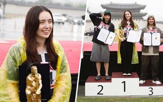 Chilena gana curioso concurso de &#39;hacer nada&#39;  en Corea del Sur: Tuvo el ritmo cardíaco más estable
