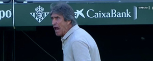 "Desquiciado, enfado colosal": Mira la furia de Pellegrini que estalló como nunca antes en partido del Betis
